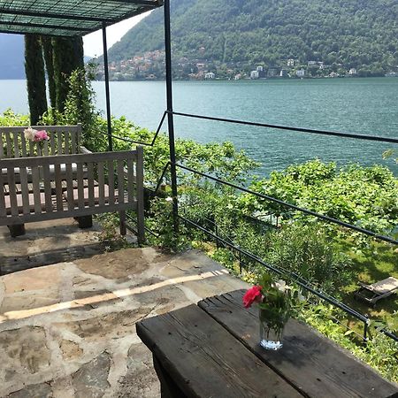Casa Vacanza Castagna Nesso Esterno foto
