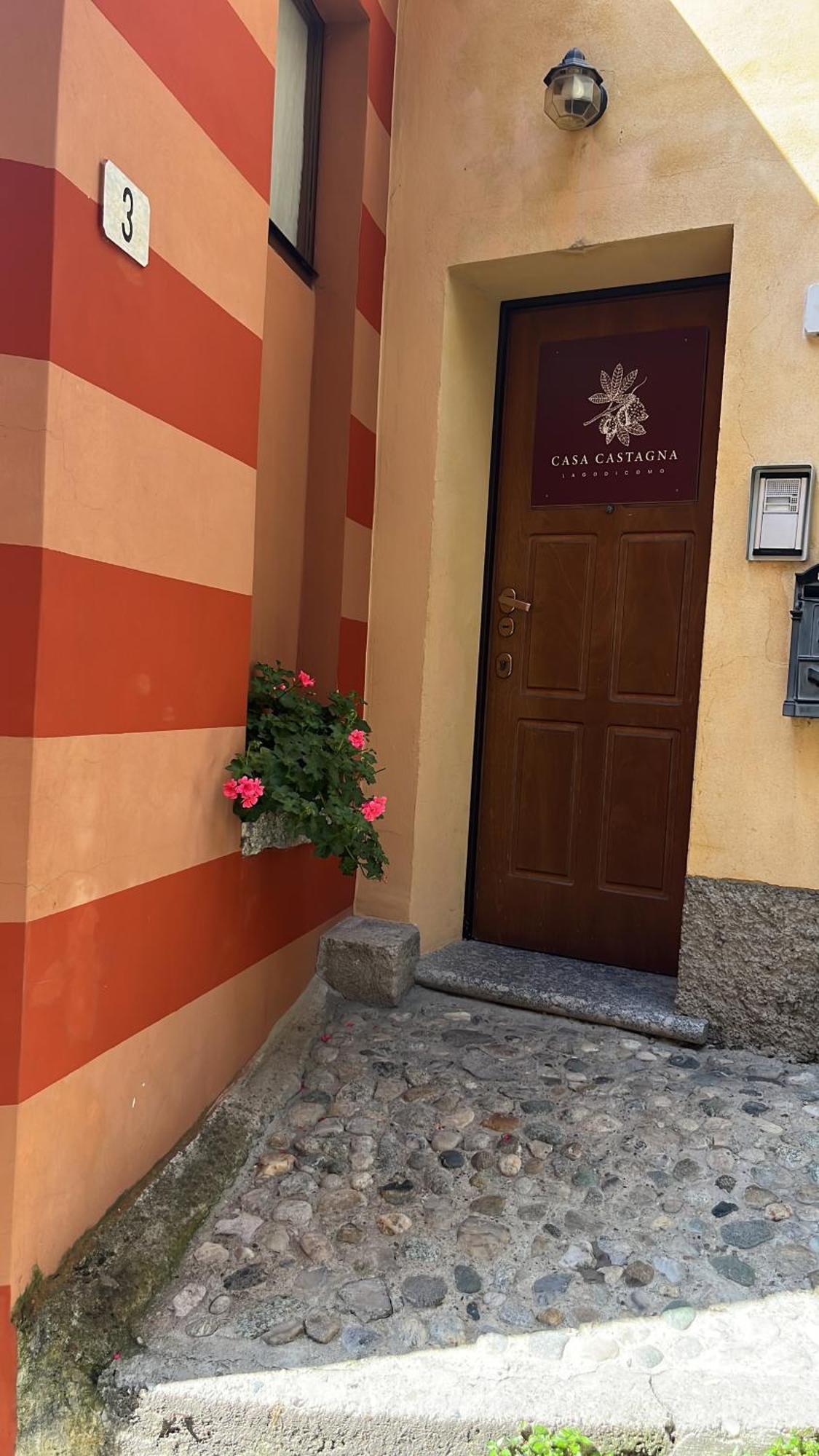 Casa Vacanza Castagna Nesso Esterno foto