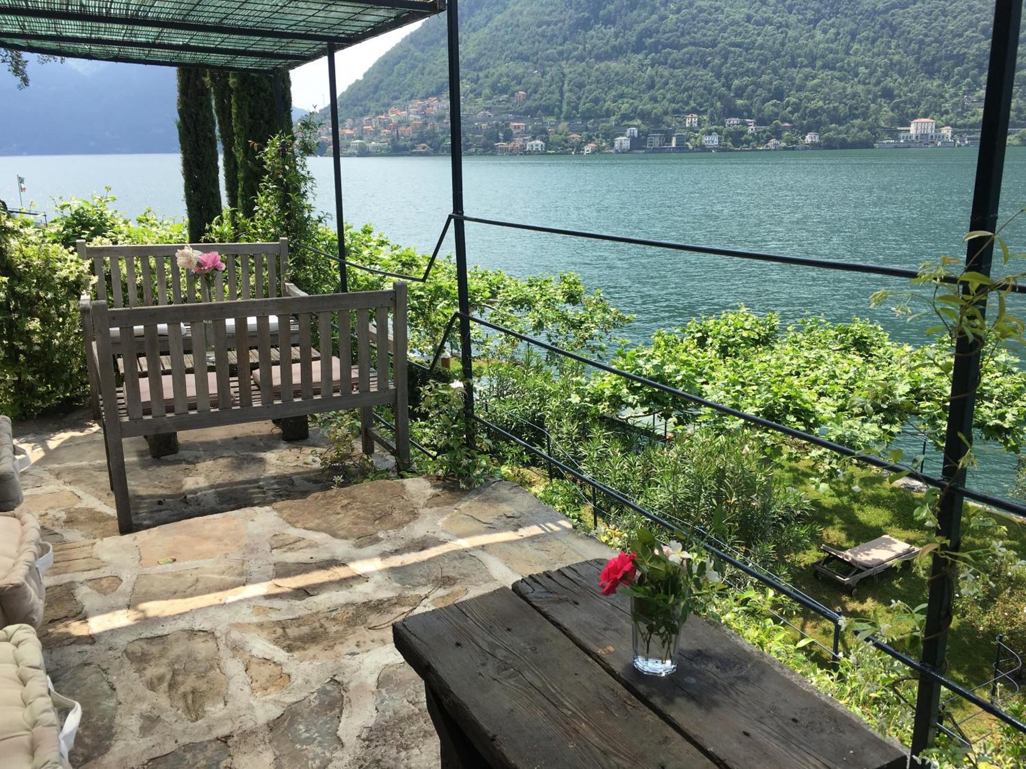 Casa Vacanza Castagna Nesso Esterno foto
