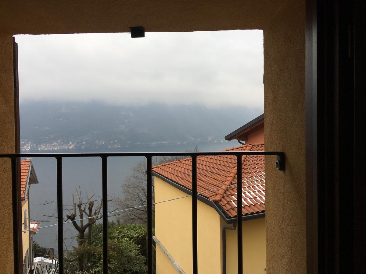 Casa Vacanza Castagna Nesso Esterno foto