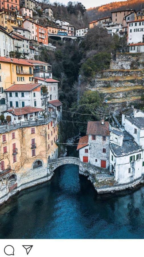 Casa Vacanza Castagna Nesso Esterno foto